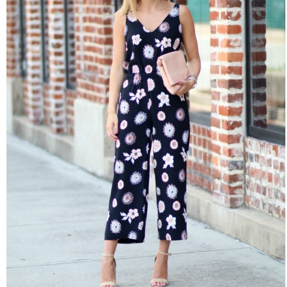 Black floral jumper.